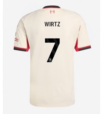 Liverpool Florian Wirtz #7 Udebanetrøje 2025-26 Kortærmet